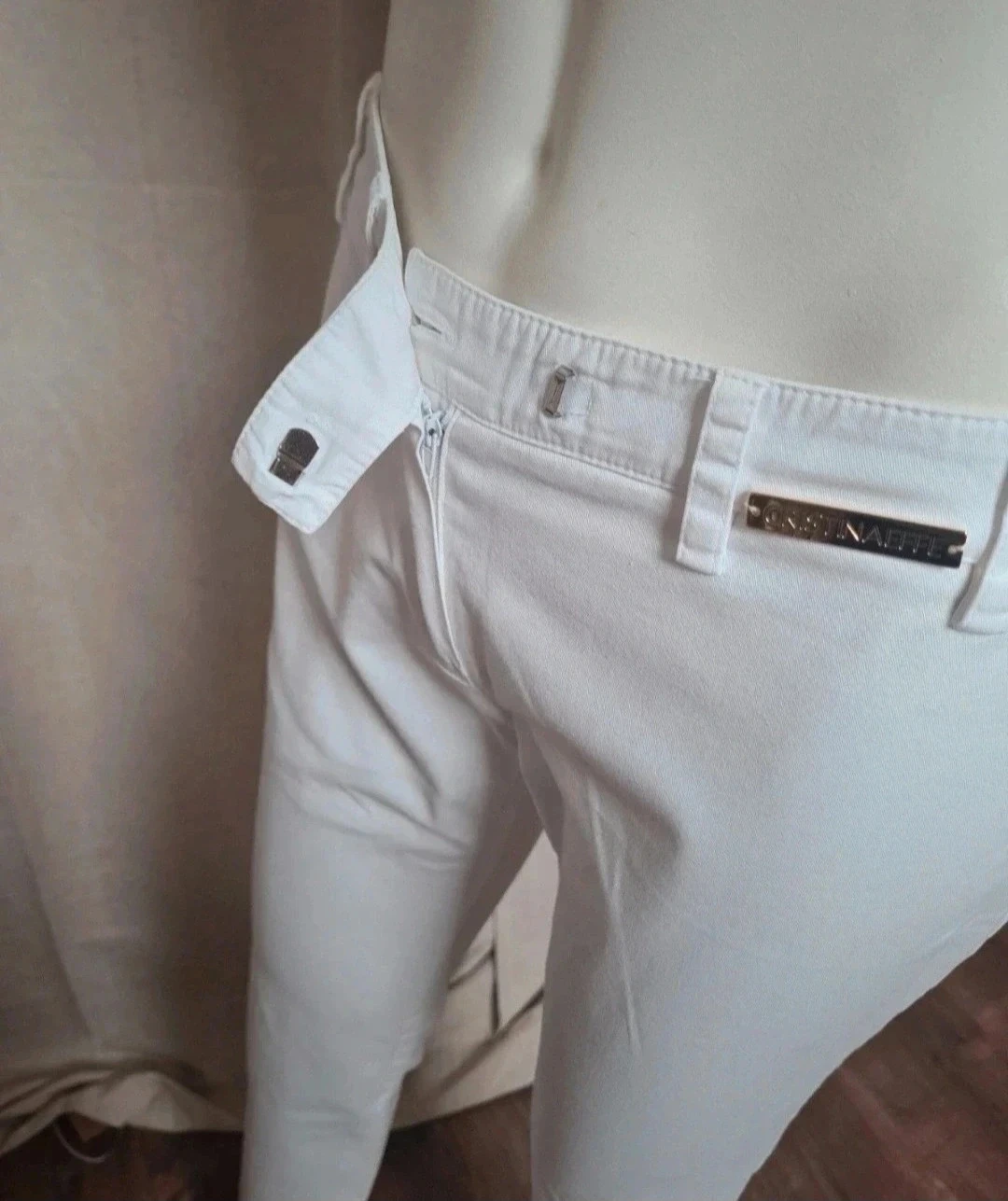 Calça branca bootcut tamanho 36 – photo 2